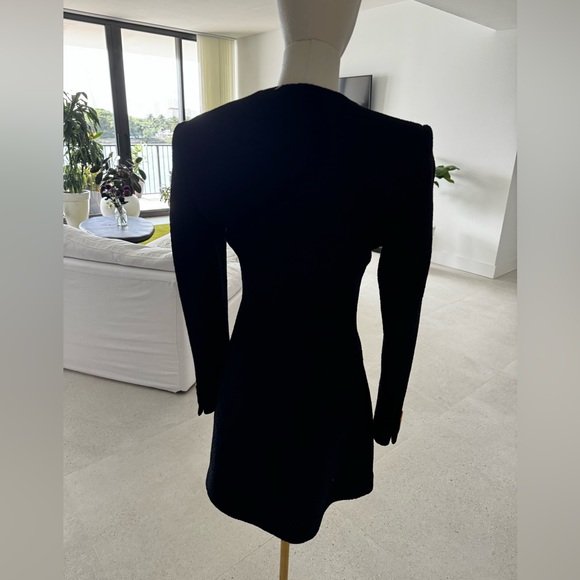 Alessandra Rich padded shoulder blazer dress - Picture 8 of 10